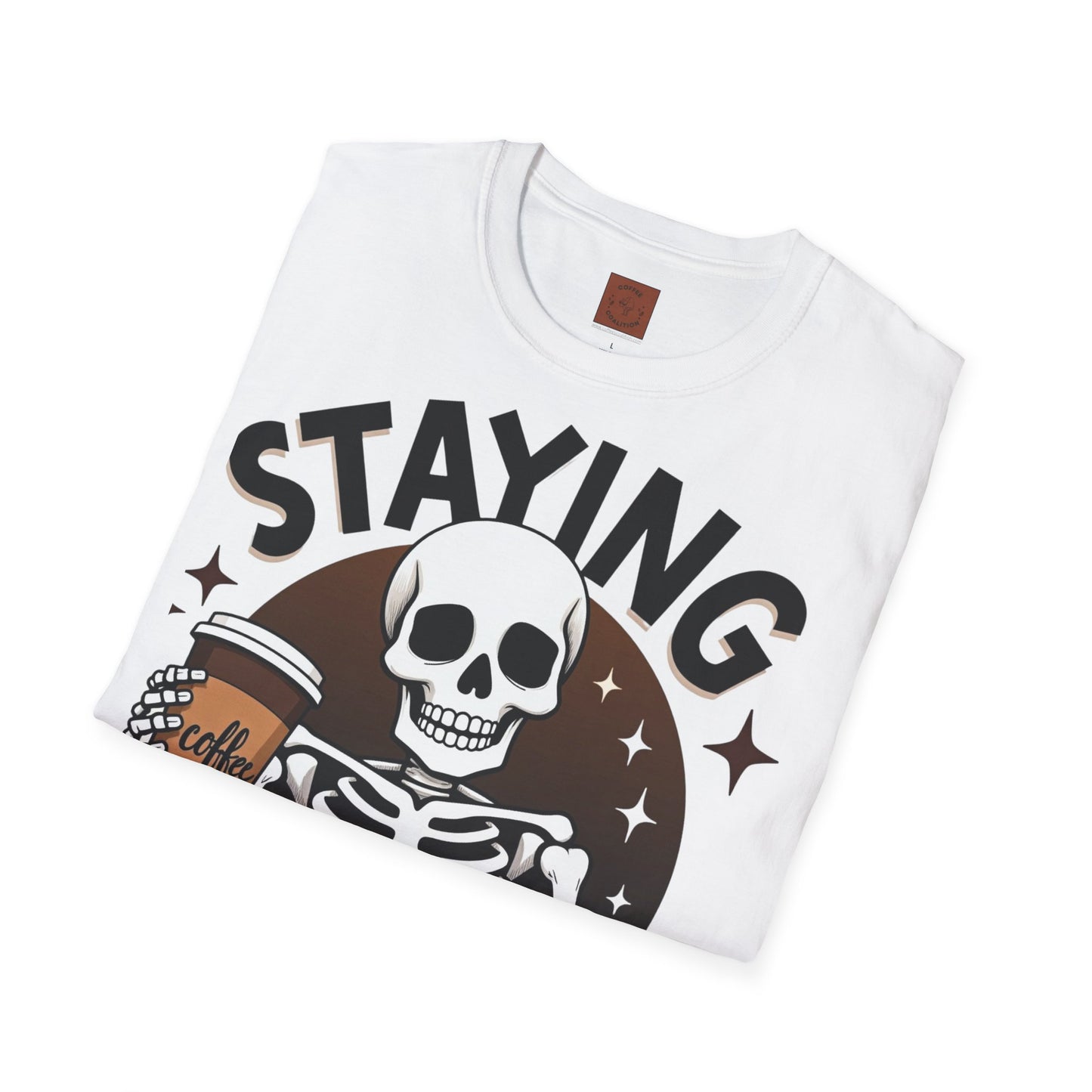 Staying Alive | Coffee Survival Tee