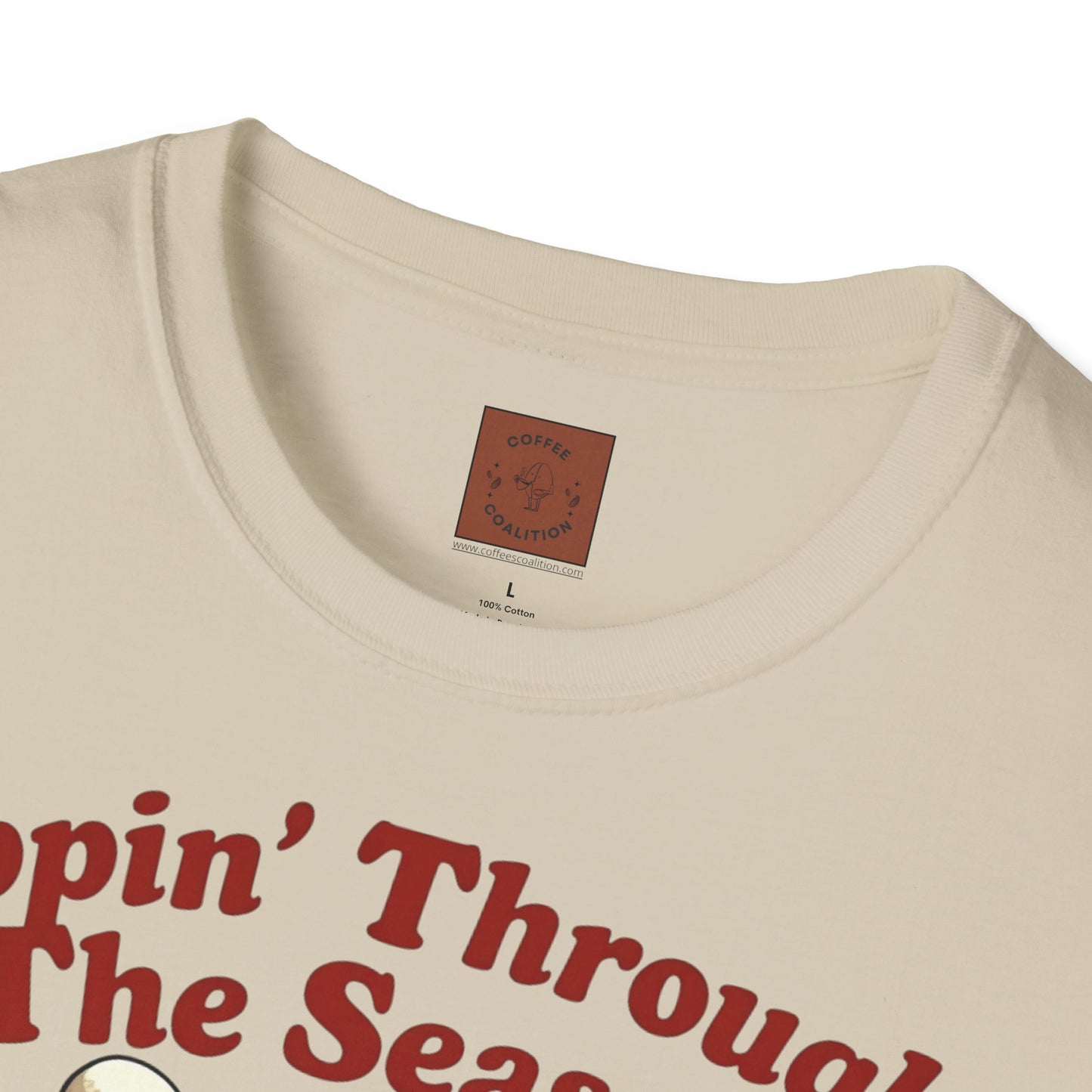 Sippin’ Through the Seasons | Year-Round Coffee Skeleton Tee