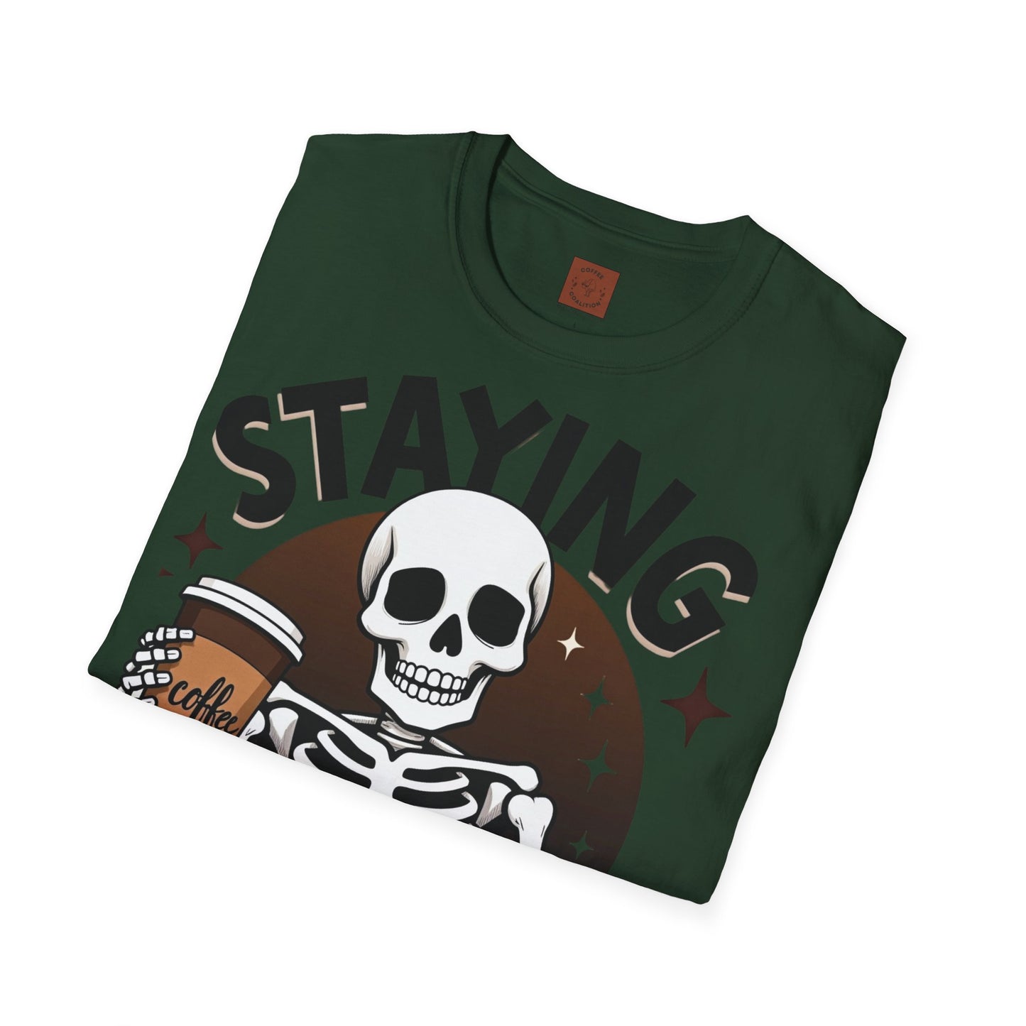 Staying Alive | Coffee Survival Tee