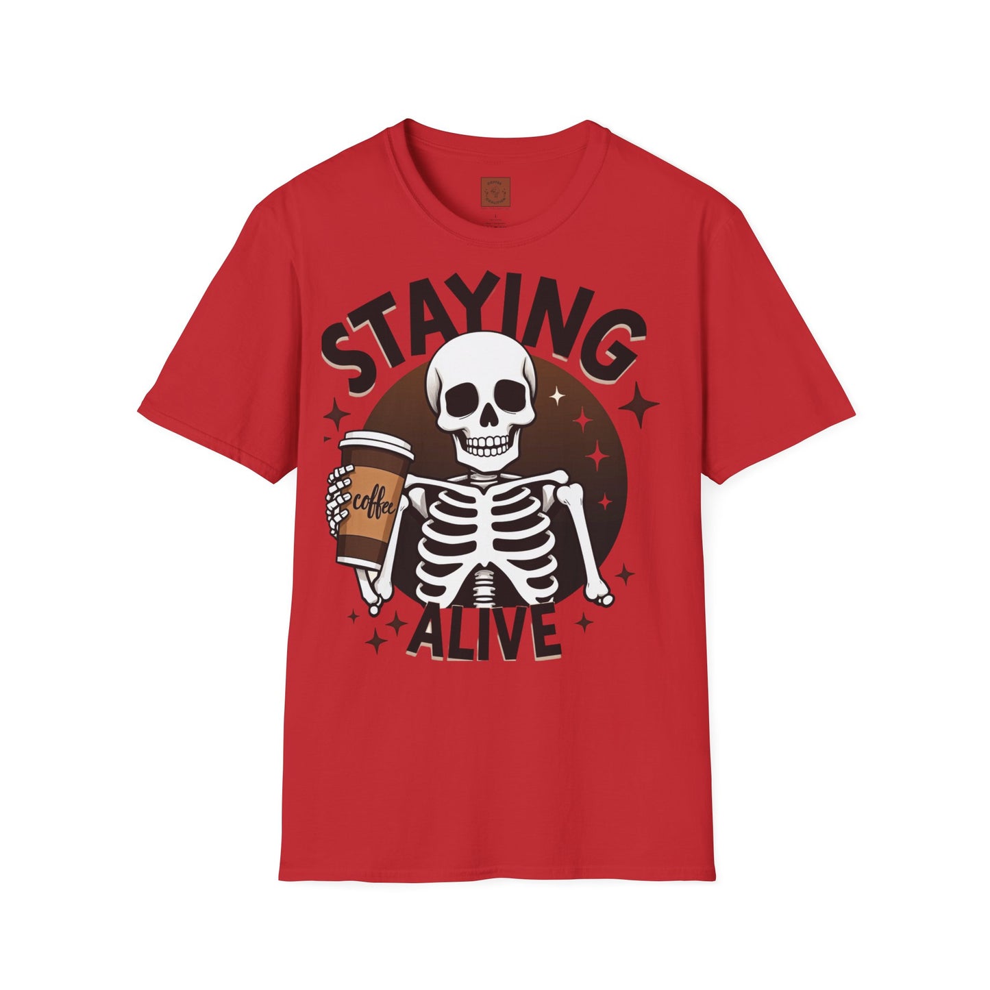 Staying Alive | Coffee Survival Tee
