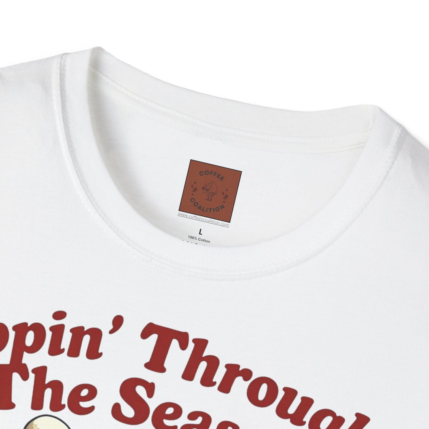 Sippin’ Through the Seasons | Year-Round Coffee Skeleton Tee