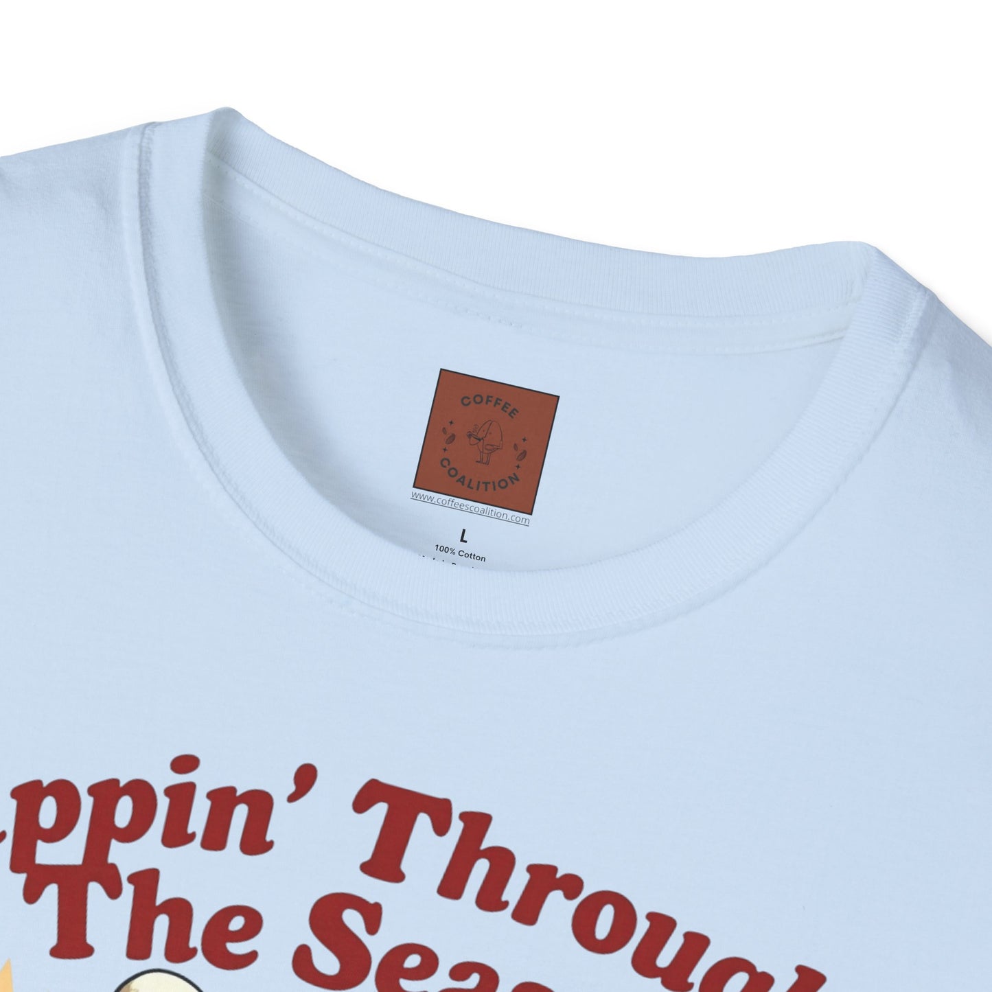 Sippin’ Through the Seasons | Year-Round Coffee Skeleton Tee