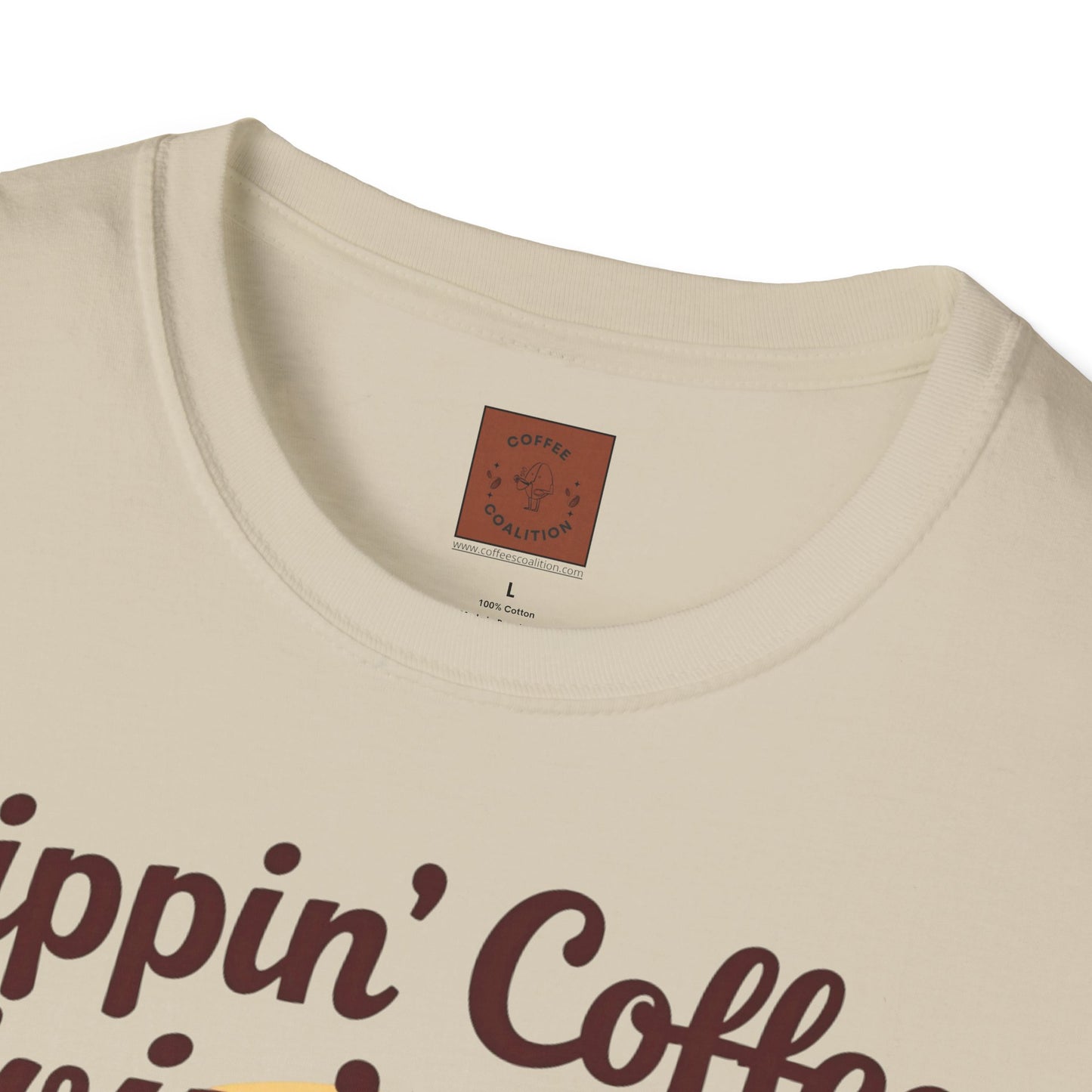 Sippin’ Coffee, Livin’ Easy | Chill Skeleton Coffee Tee