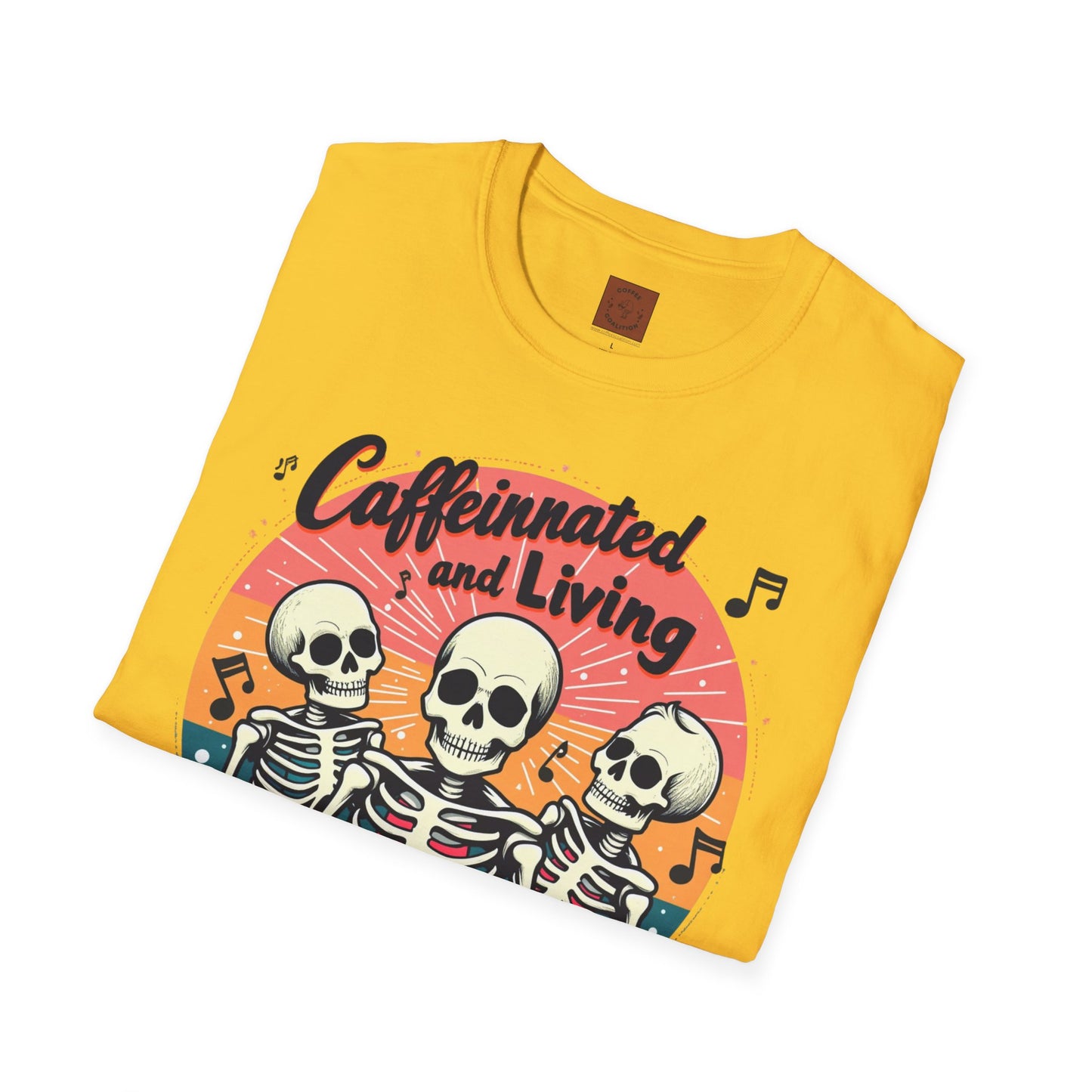 Caffeinated & Living | Best Life Brew Crew Tee