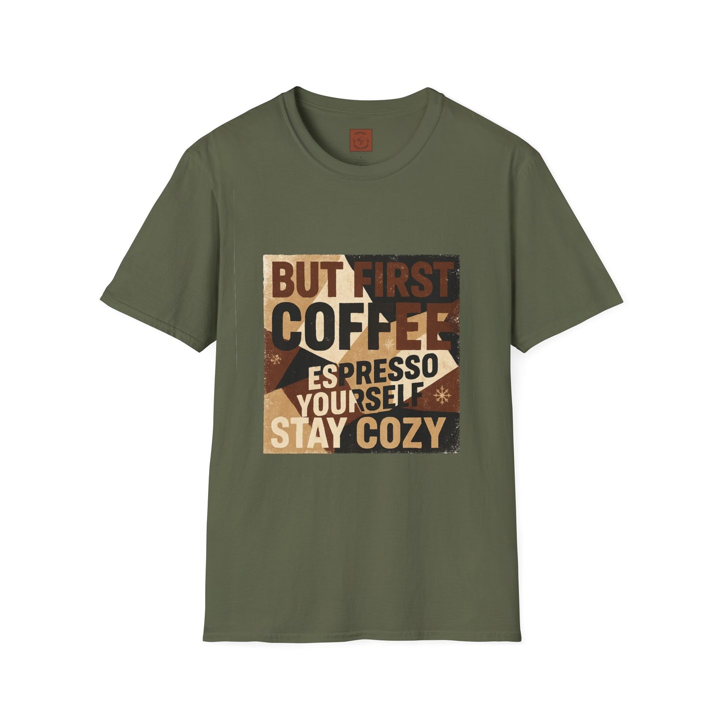 But First Coffee | Cozy Christmas Espresso Lover Unisex T-Shirt