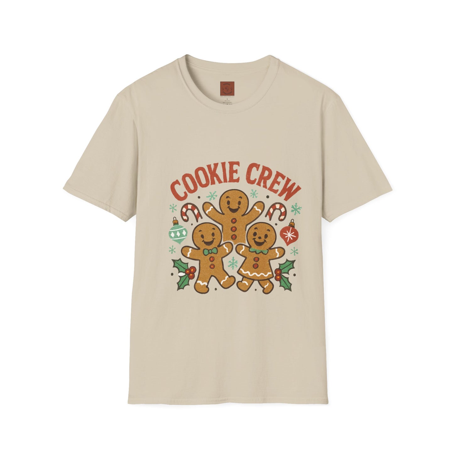 Cookie Crew | Funny Gingerbread Coffee Christmas Unisex T-Shirt