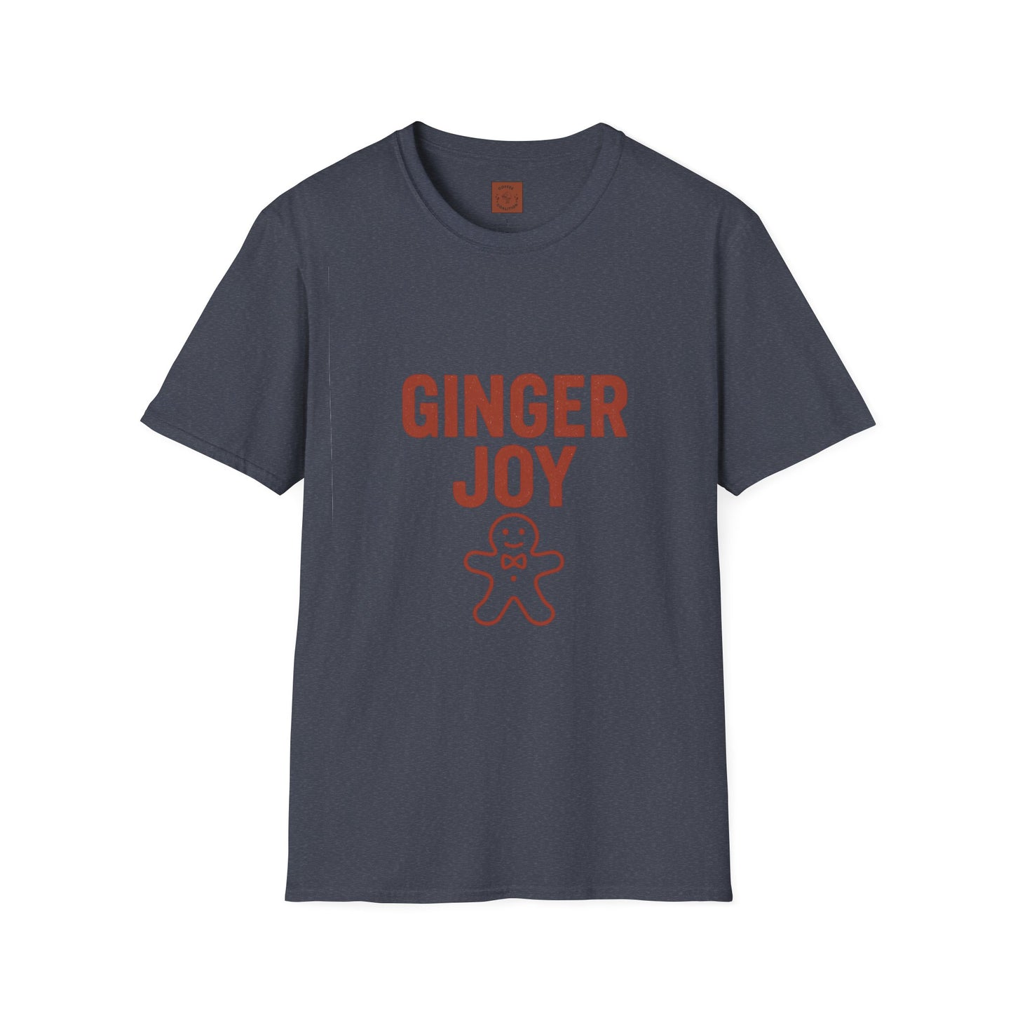 Ginger Joy | Minimal Christmas Cookie Coffee Unisex T-Shirt