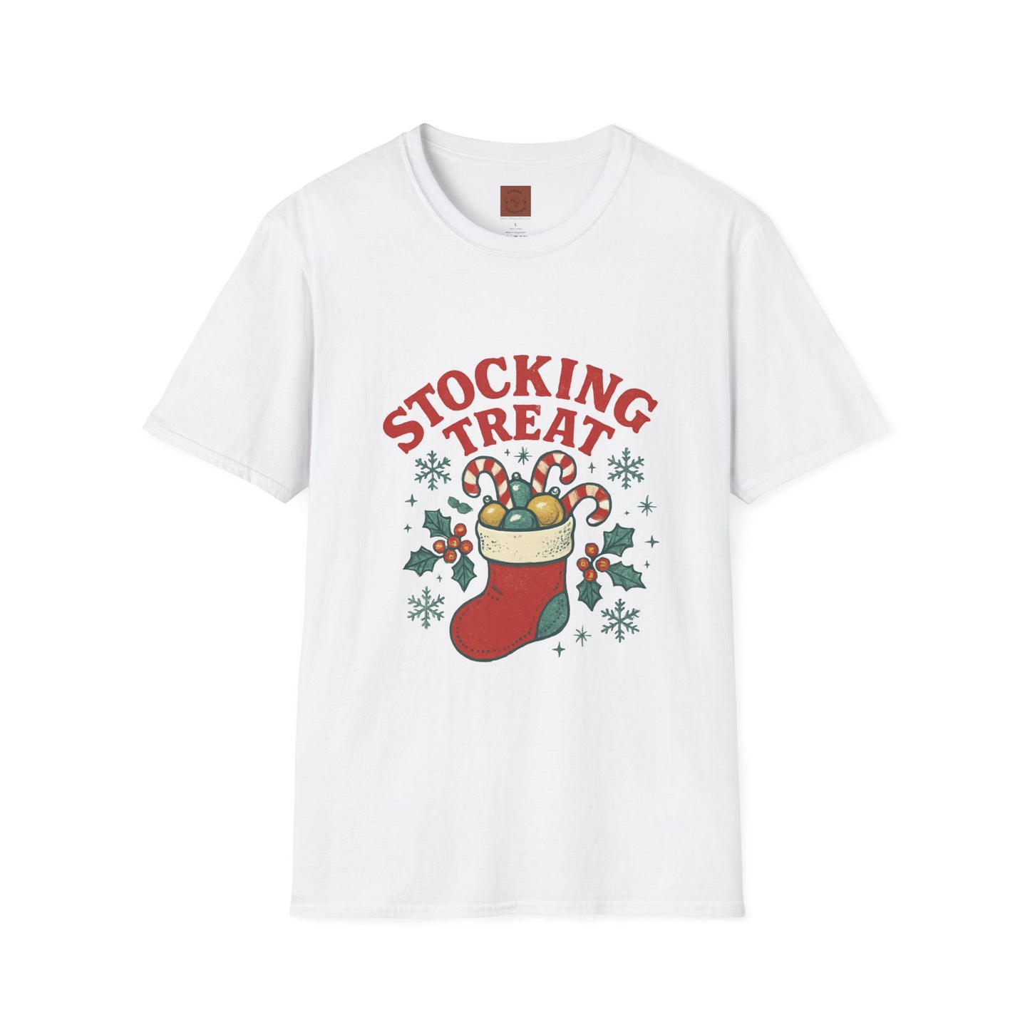 Stocking Treat | Festive Christmas Coffee Lover Unisex T-Shirt