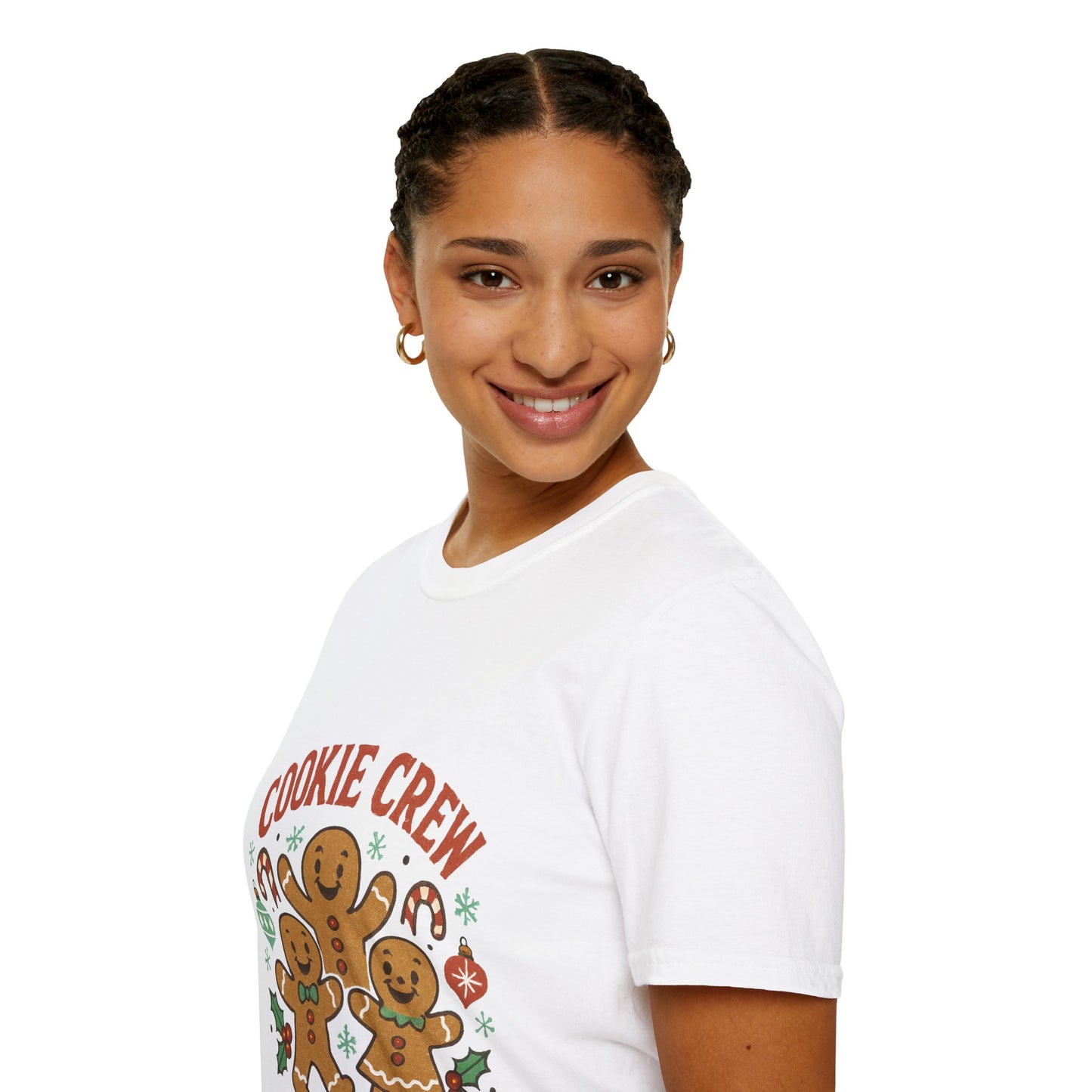 Cookie Crew | Funny Gingerbread Coffee Christmas Unisex T-Shirt