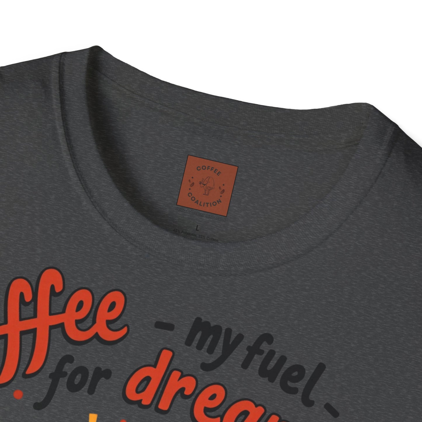 Coffee — My Fuel for Dreams | Caffeinated Ambition Skeleton Tee