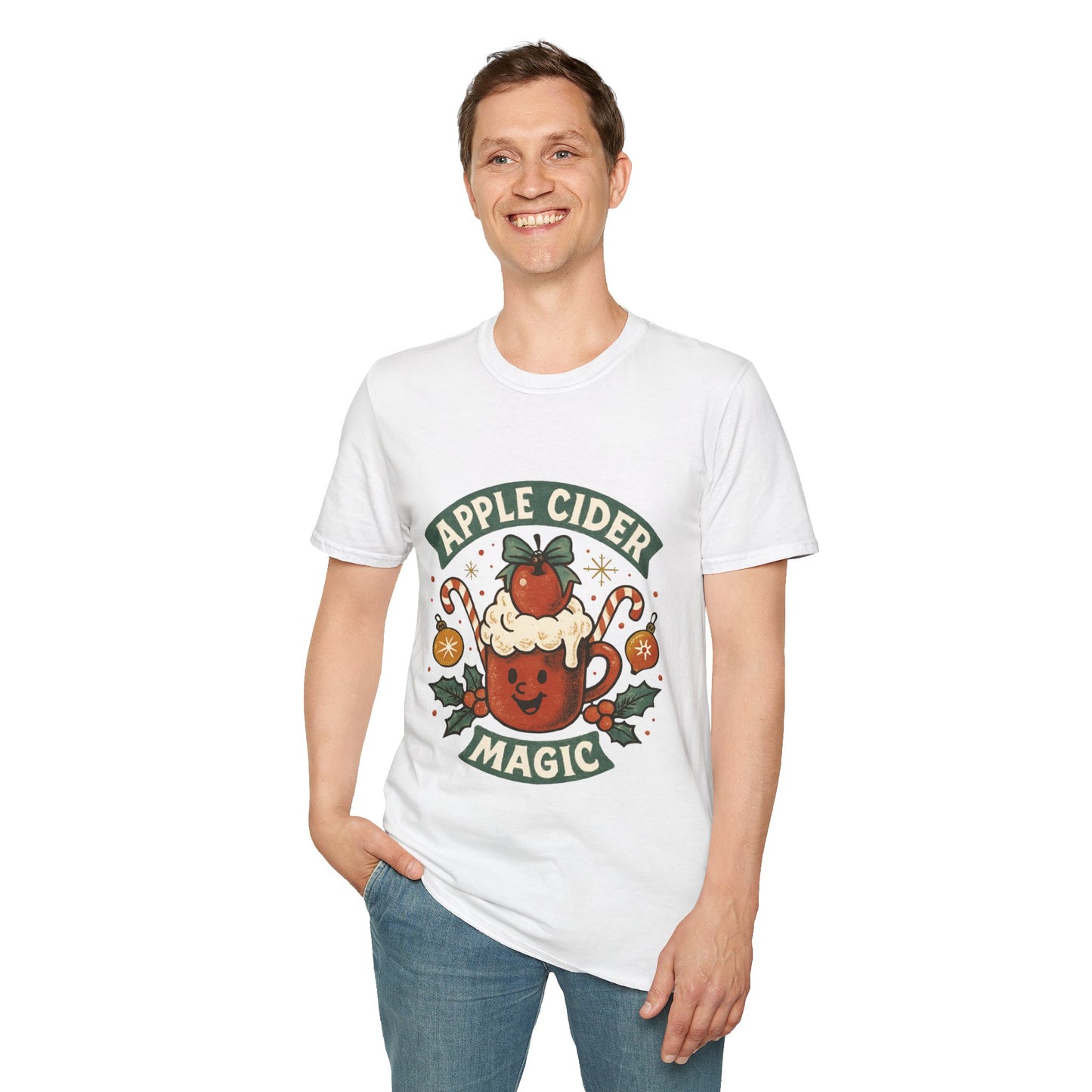 Apple Cider Magic | Festive Christmas Coffee Lover Unisex T-Shirt