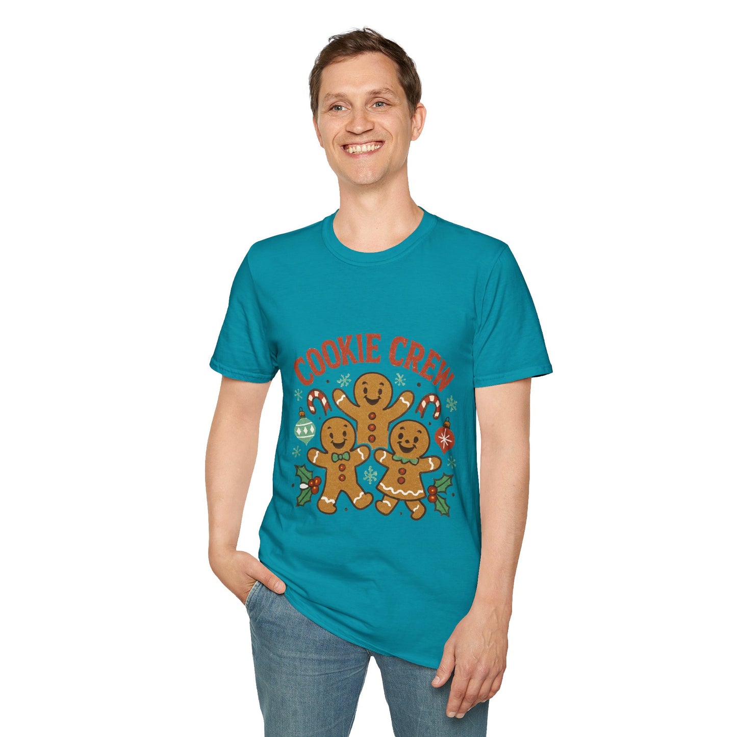 Cookie Crew | Funny Gingerbread Coffee Christmas Unisex T-Shirt